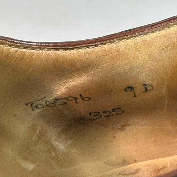 NEW HEELS Crockett & Jones x Brooks Brothers Scotch Grain Split Toe Derby US 9 D - Picture 11 of 13